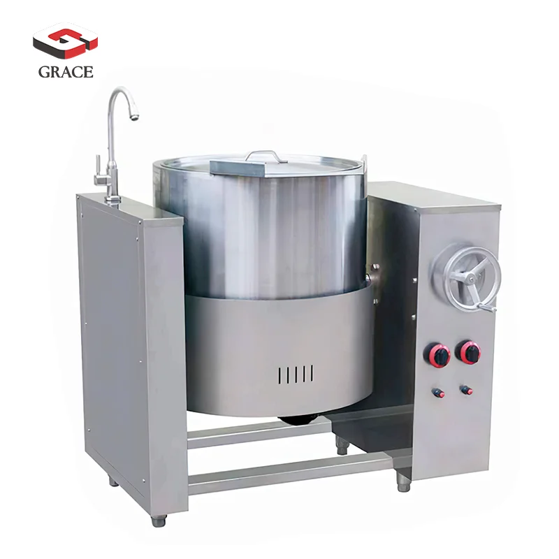 GRACE 150L Gas Tilting Boiling Kettle